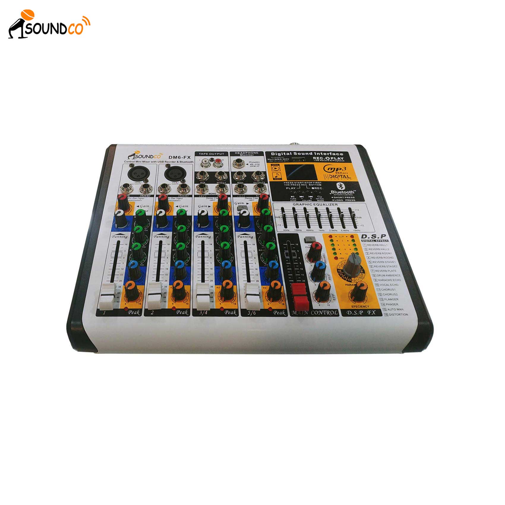 DM6-FX Audio Mixer