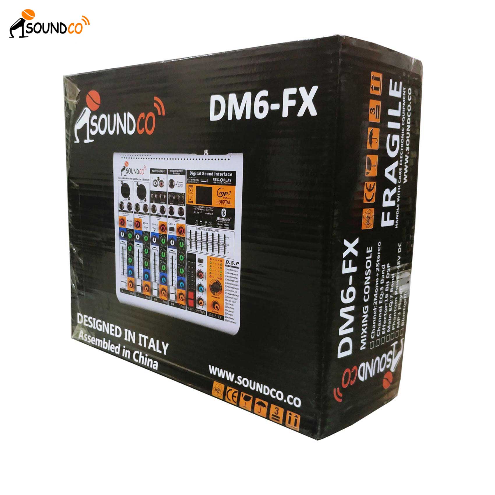 DM6-FX Audio Mixer